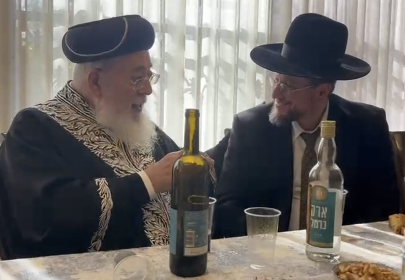 הגר"א דרעי אצל הגרש"מ עמאר