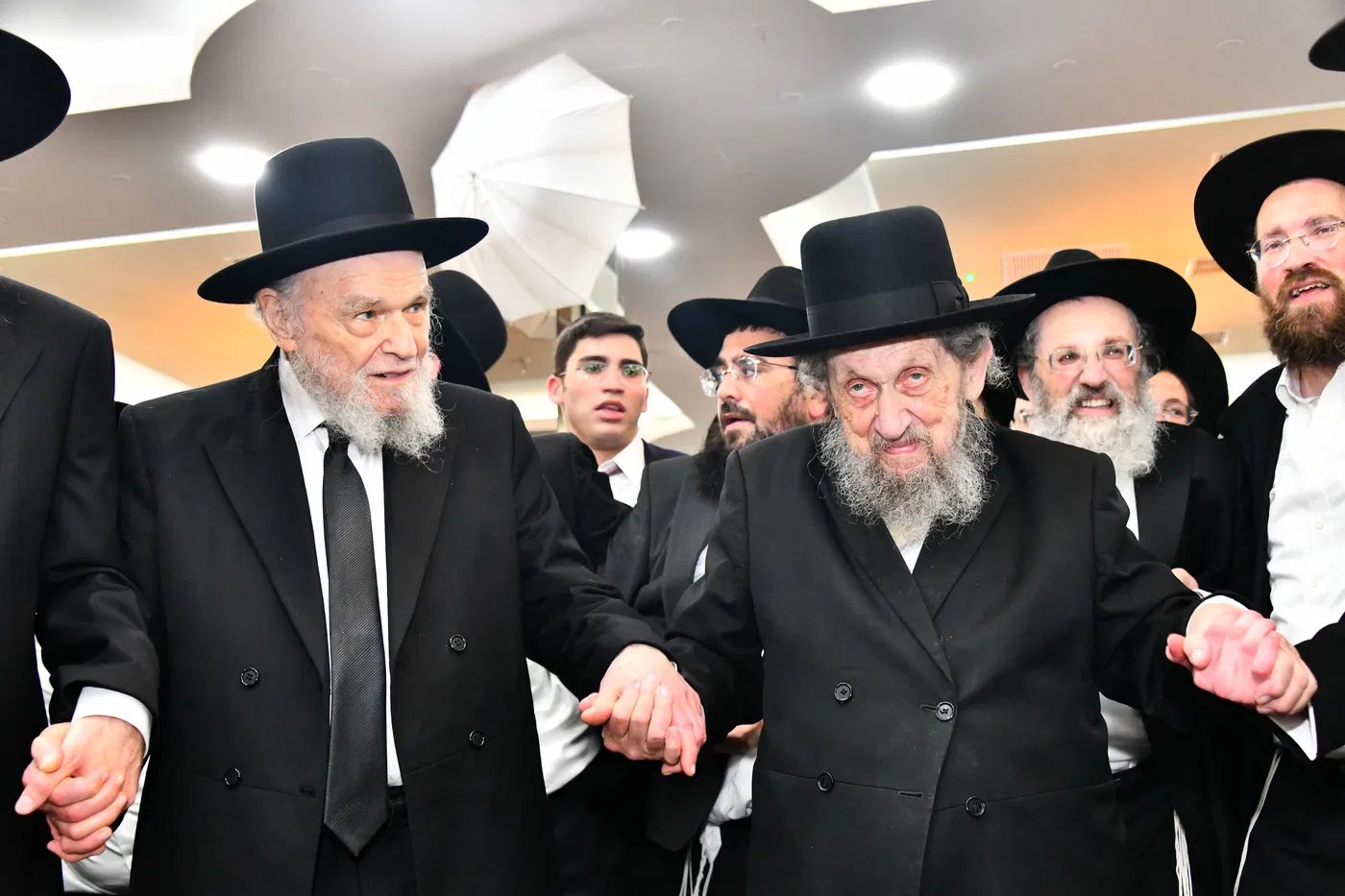 המנהיגים הגר"ד לנדו והגרמ"ה הירש