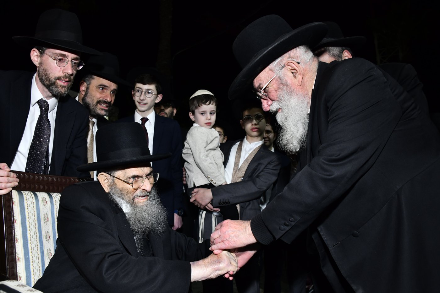 שמחת נישואי נכד הגר"י הקר