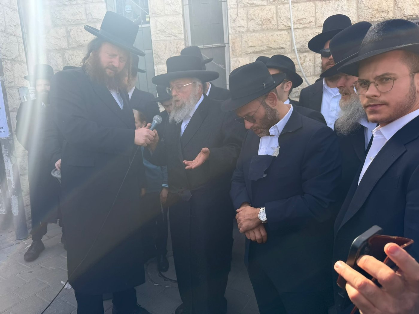 מסע הלוויית הרב שמעון ערבליך ז"ל