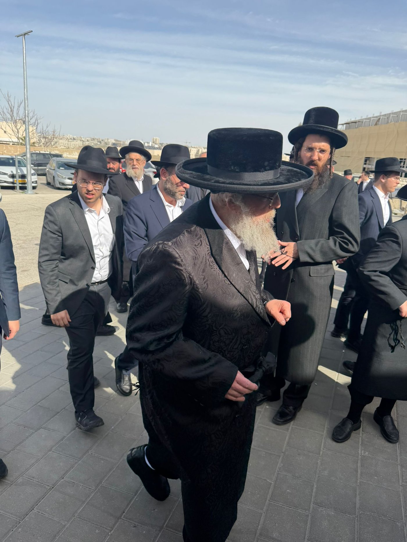 מסע הלוויית הרב שמעון ערבליך ז"ל