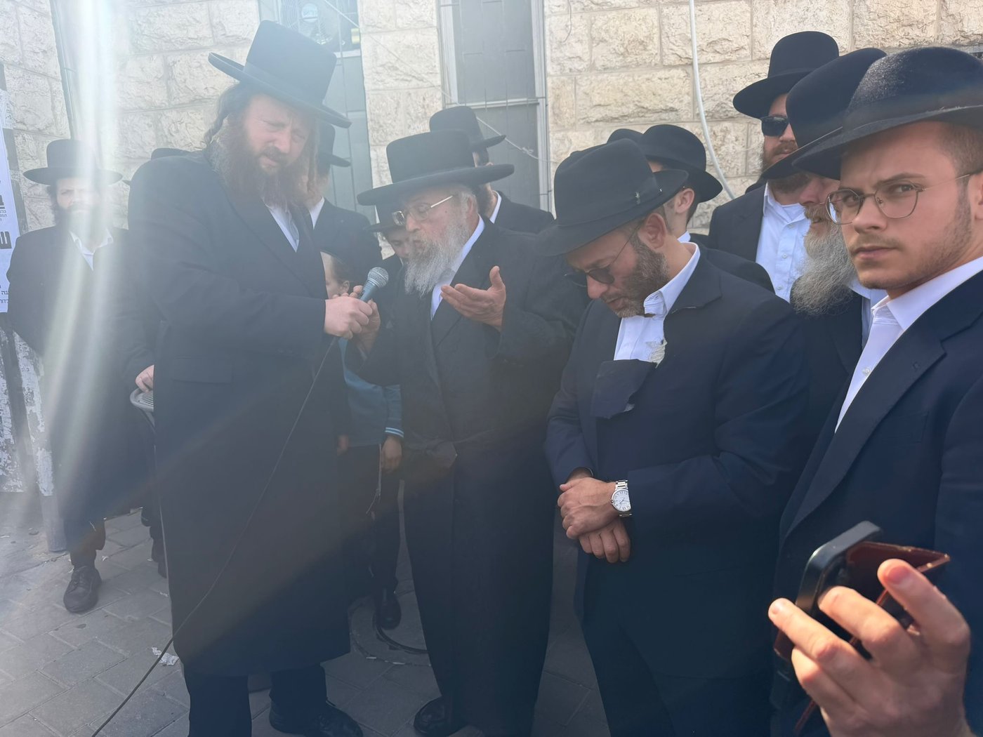 מסע הלוויית הרב שמעון ערבליך ז"ל