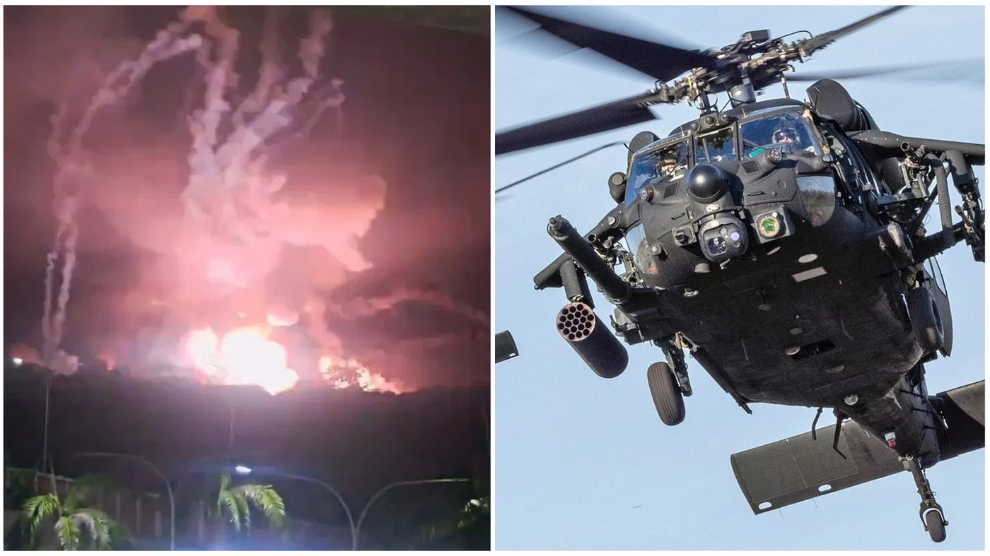  מסוקי UH‑60 / AH‑60 Black Hawk שהשתתפו במצבע ללכידת מדורו -  במהלך המצבע