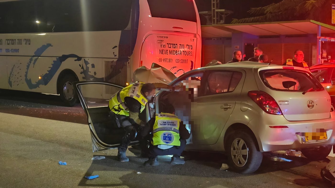 זירת התאונה הקלטנית, הלילה