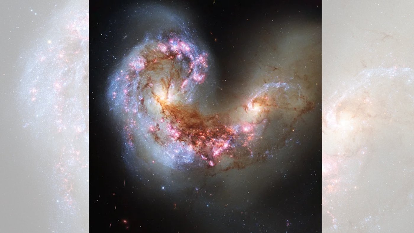 ערפילית נוספת הדומה במעט לצורת לב שפורסמה על ידי נאס"א