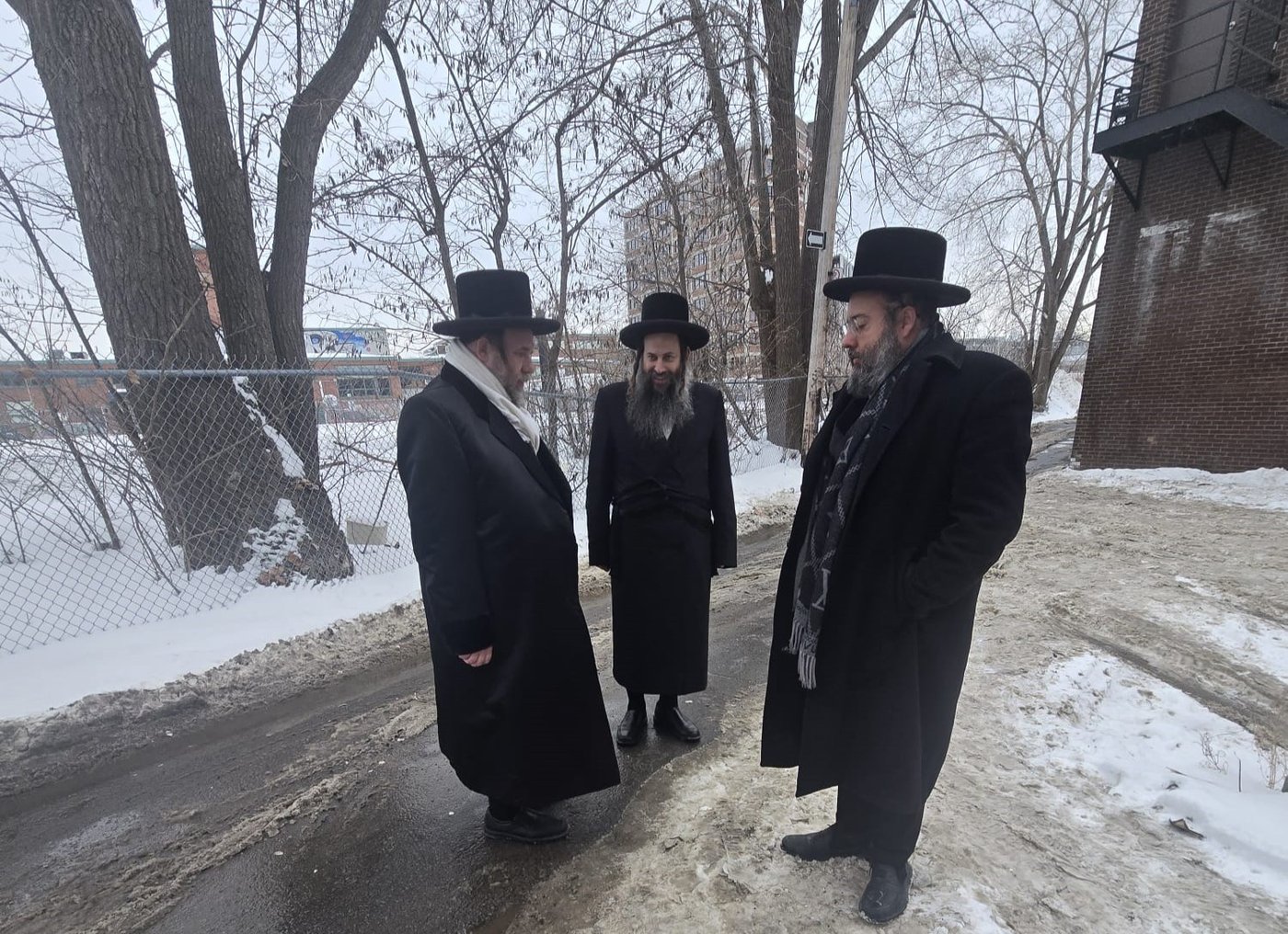 הגה"צ רבי יעקב מרדכי הגר בביקור הוד במונטריאול