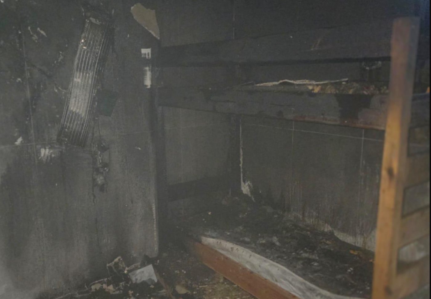 השריפה בישיבה, לפנות בוקר