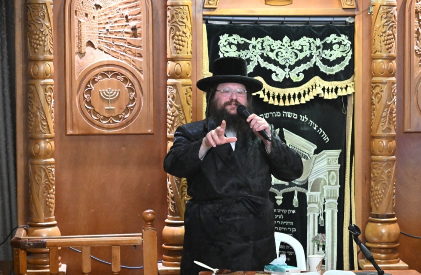 סיום ימי השובבי"ם בחצה"ק סאסוב