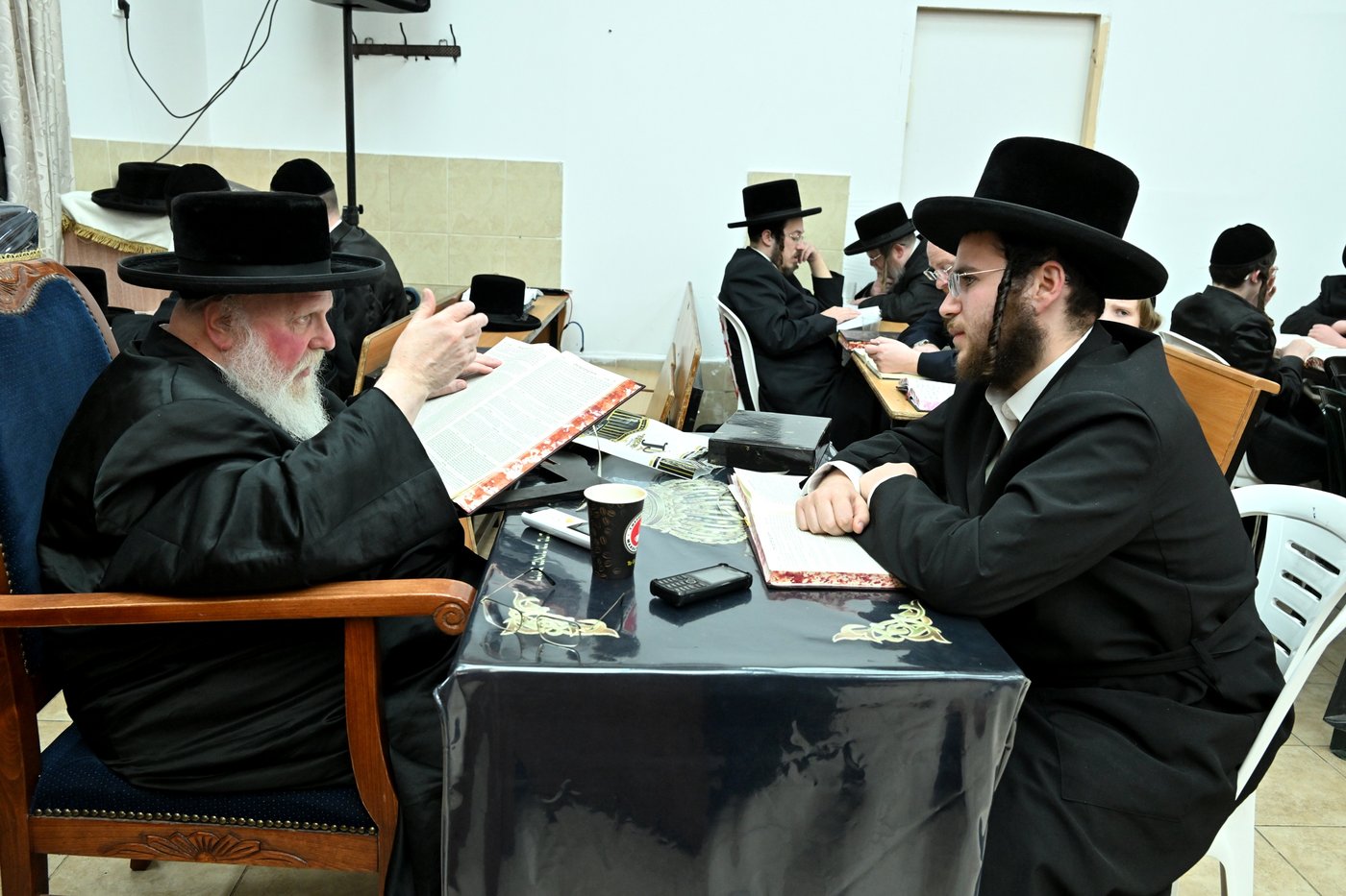 סיום ימי השובבי"ם בחצה"ק סאסוב