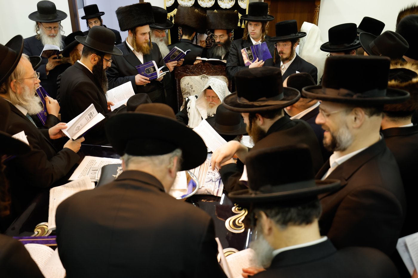 סיום ימי השובבי"ם בחצה"ק סאסוב