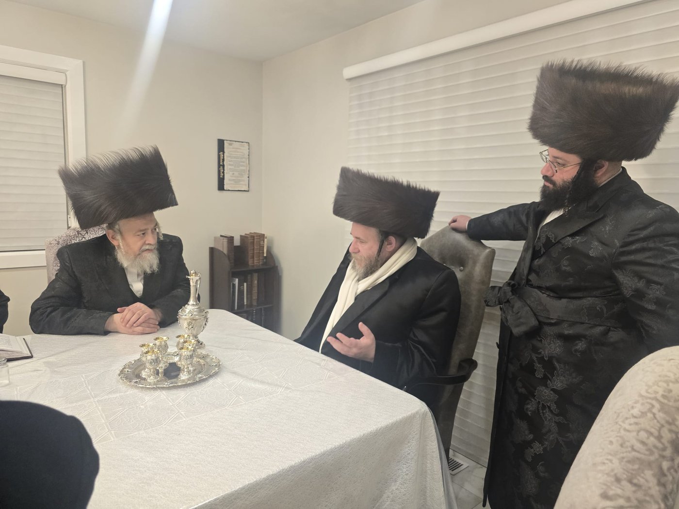 הגה"צ רבי יעקב מרדכי הגר בביקור הוד במונטריאול