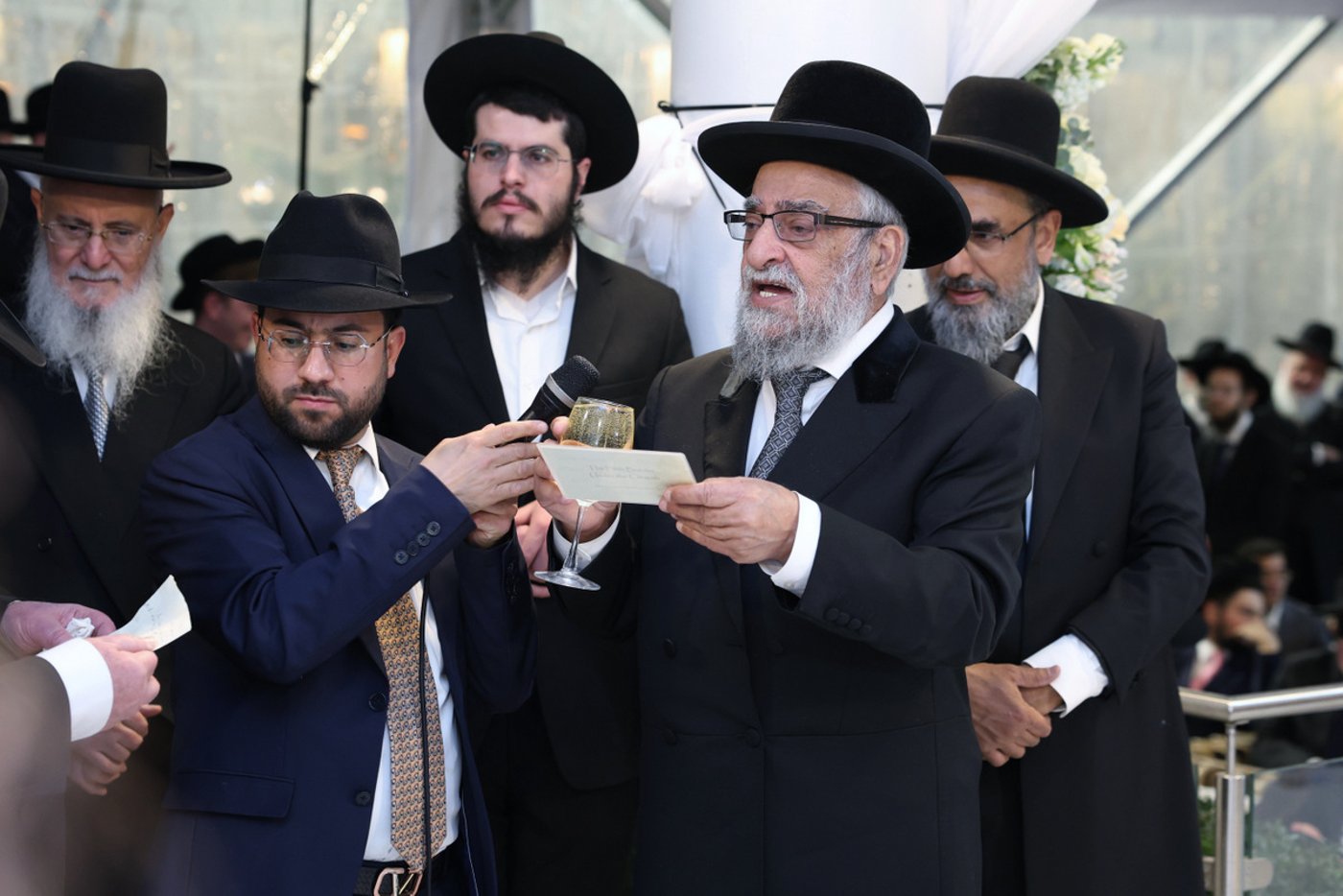 שמחת נישואי בת הרב דוד פרץ