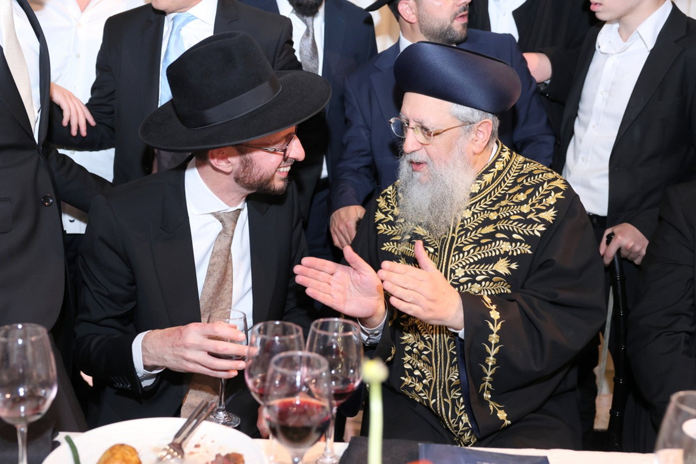 שמחת נישואי בת הרב דוד פרץ