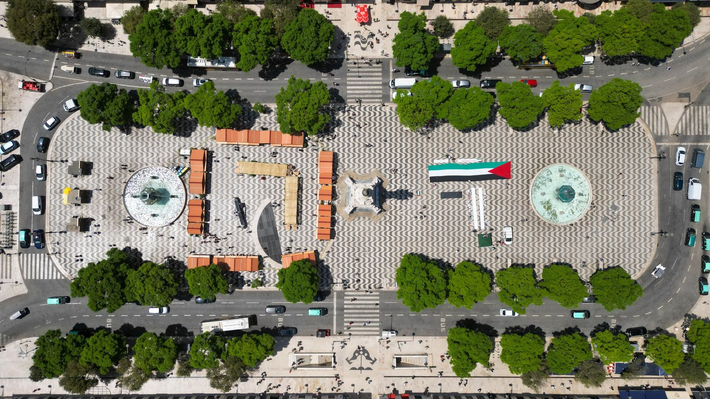 מחאה פרו פלסטינית בפורטוגל, אילוסטרציה