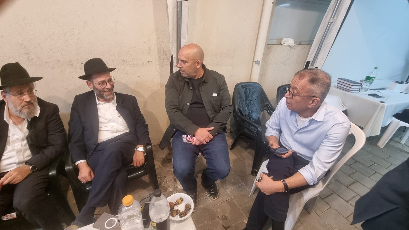 ניחום אבלים אצל יוסי ערבליך