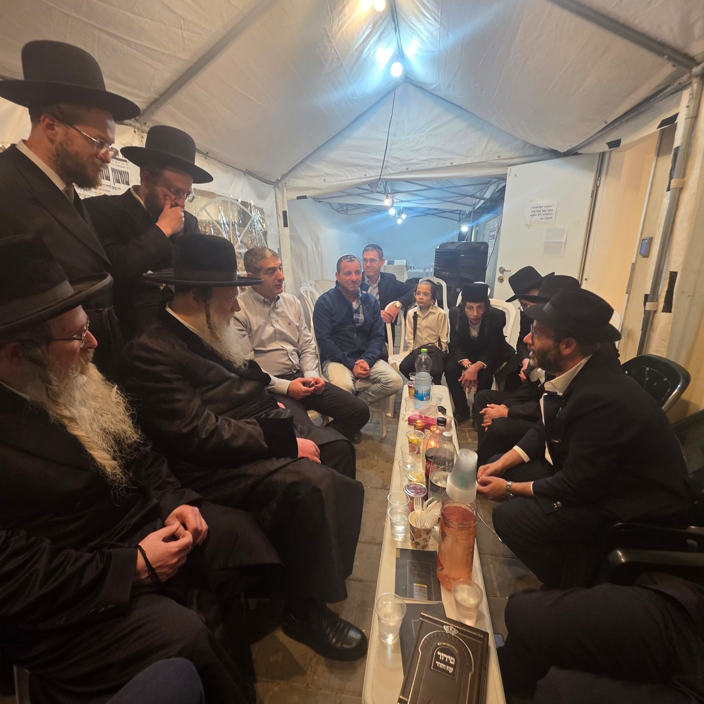 ניחום אבלים אצל יוסי ערבליך