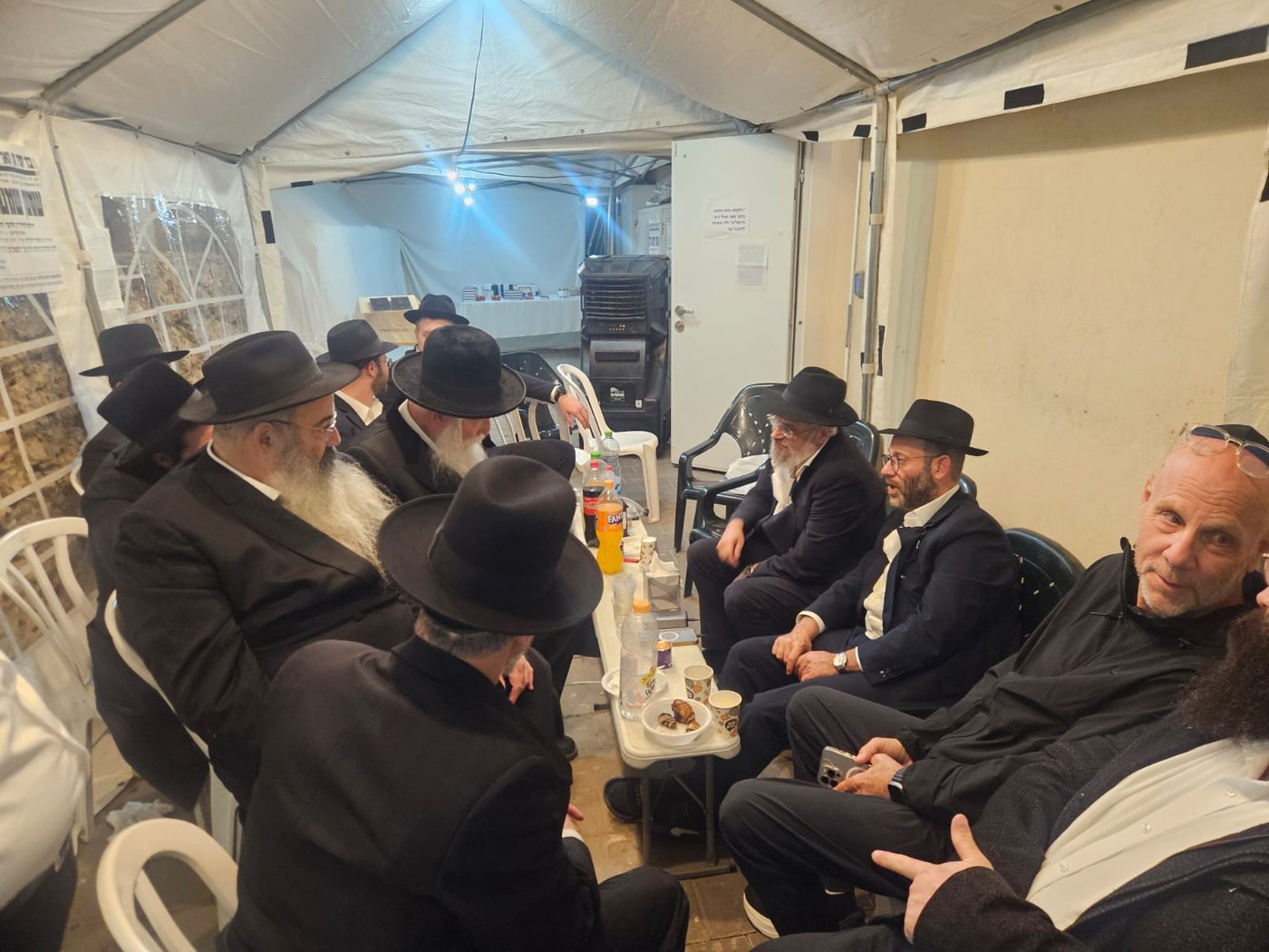 ניחום אבלים אצל יוסי ערבליך