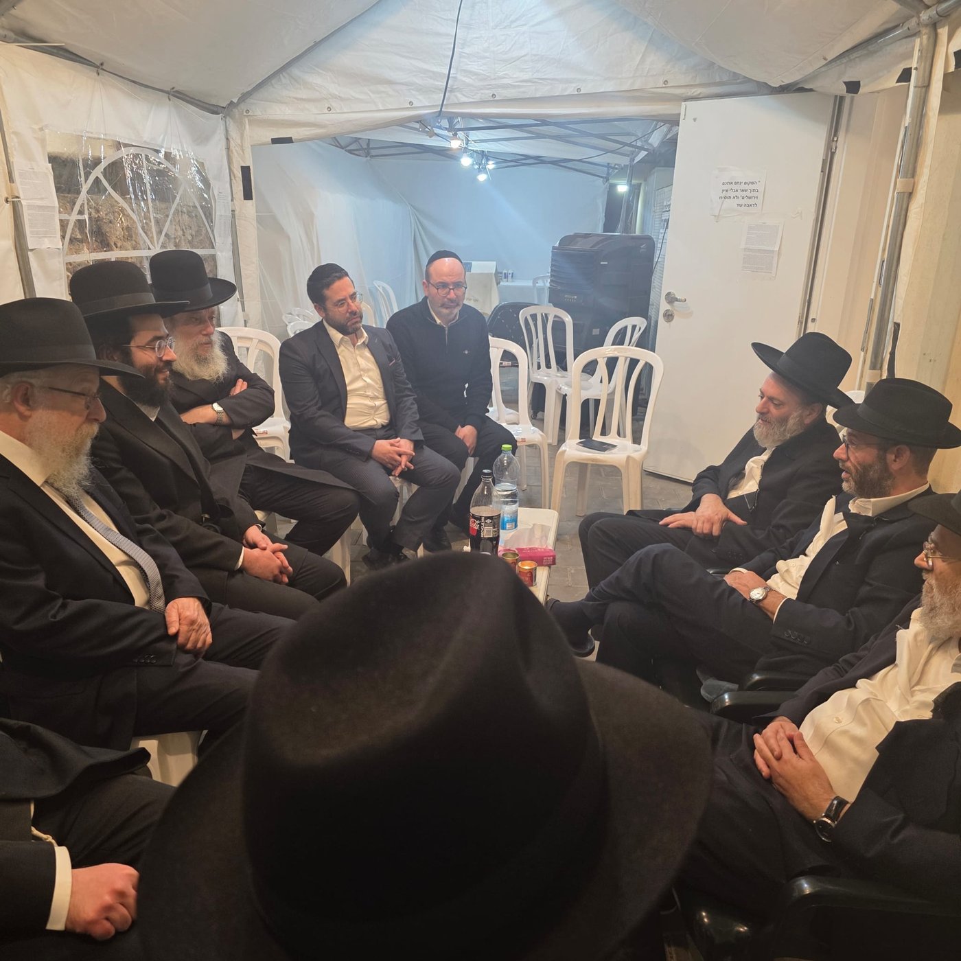 ניחום אבלים אצל יוסי ערבליך