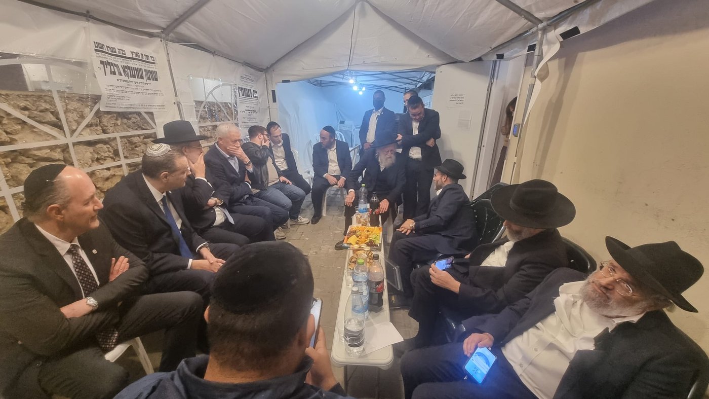 ניחום אבלים אצל יוסי ערבליך