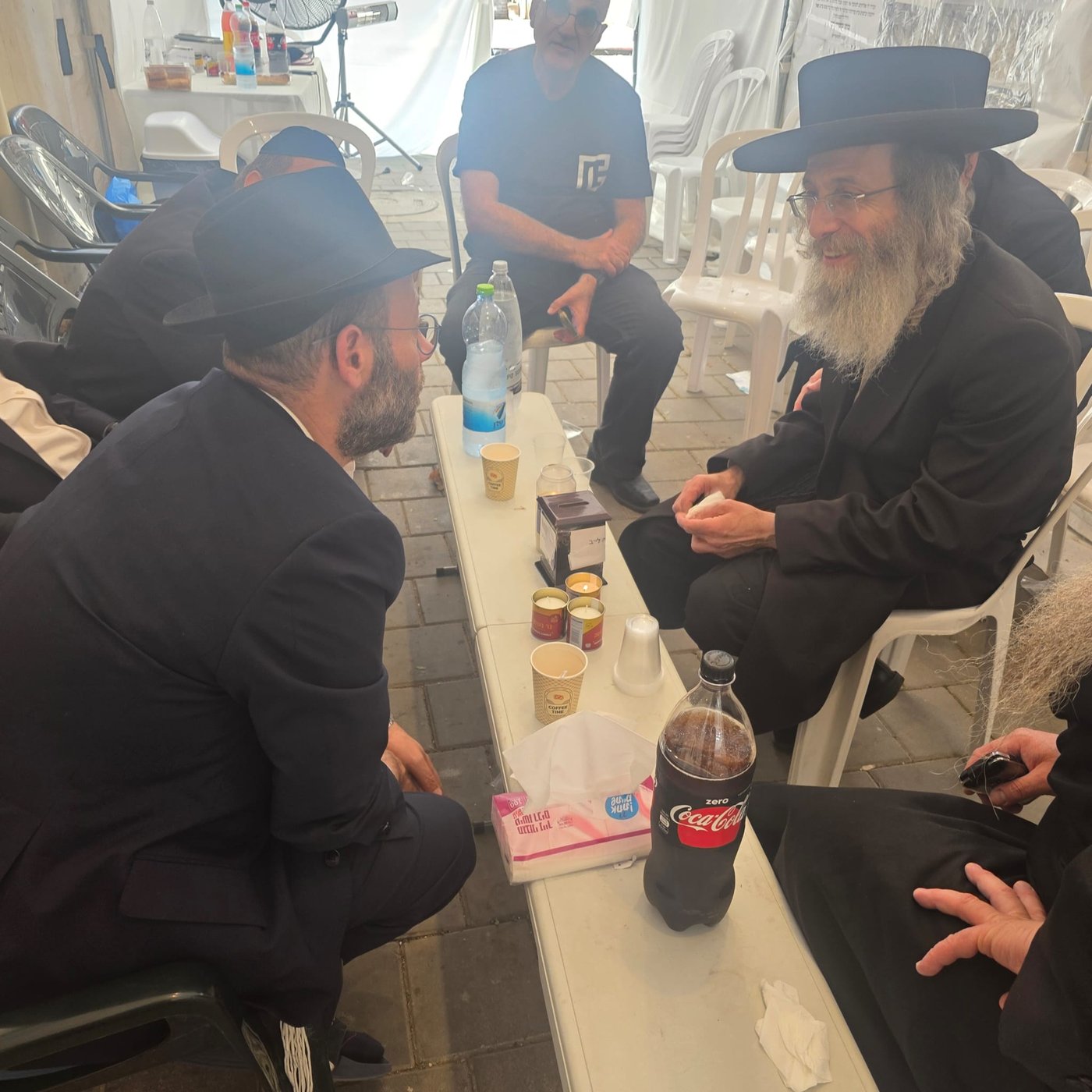 ניחום אבלים אצל יוסי ערבליך