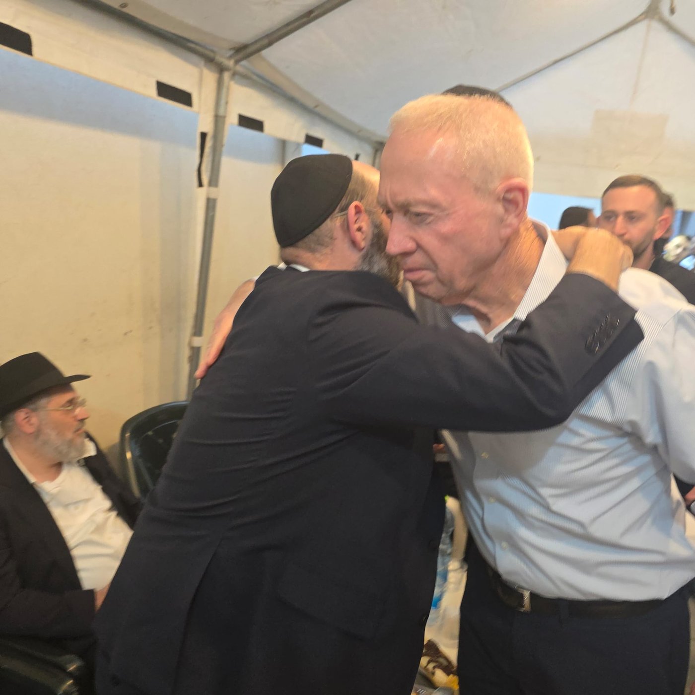 ניחום אבלים אצל יוסי ערבליך