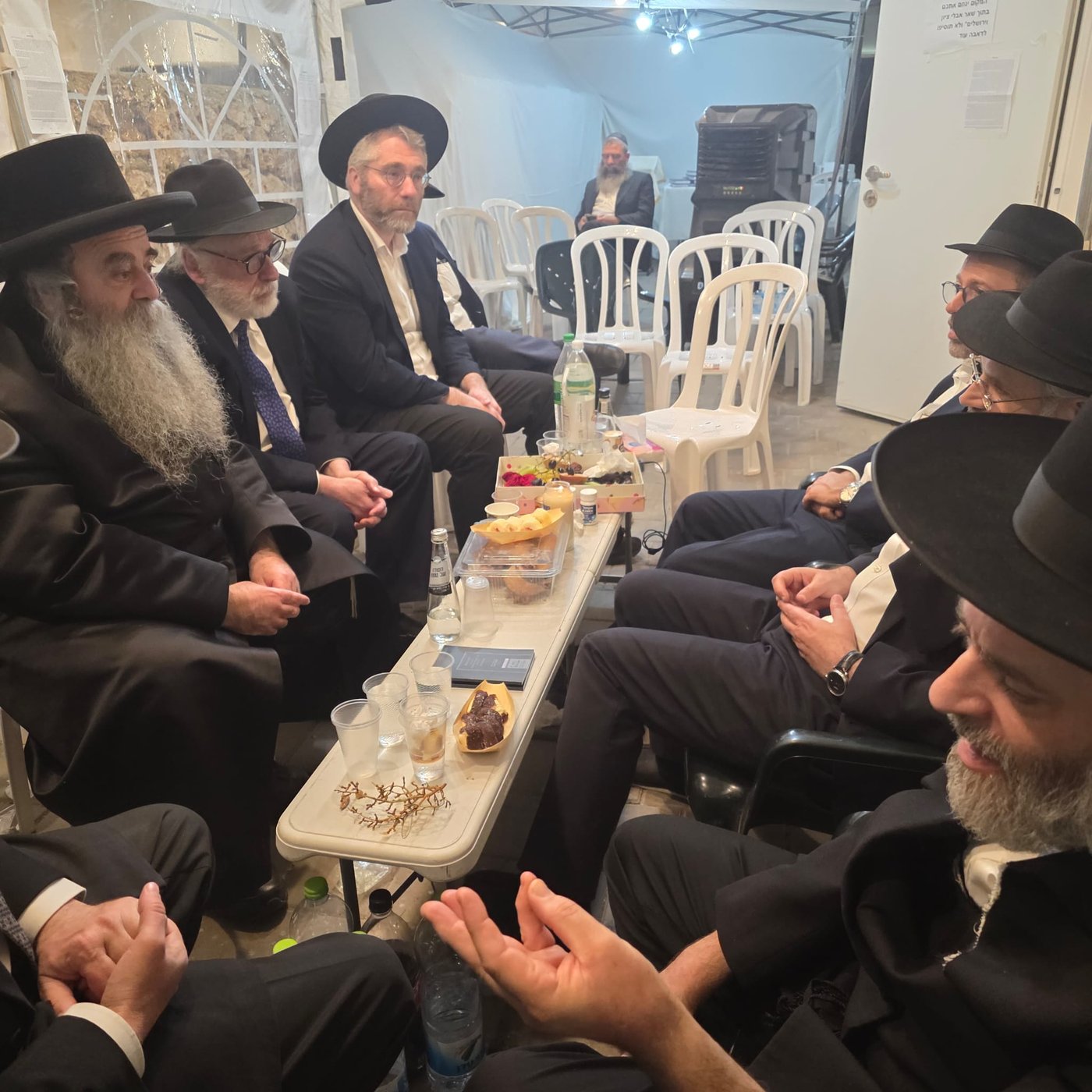 ניחום אבלים אצל יוסי ערבליך