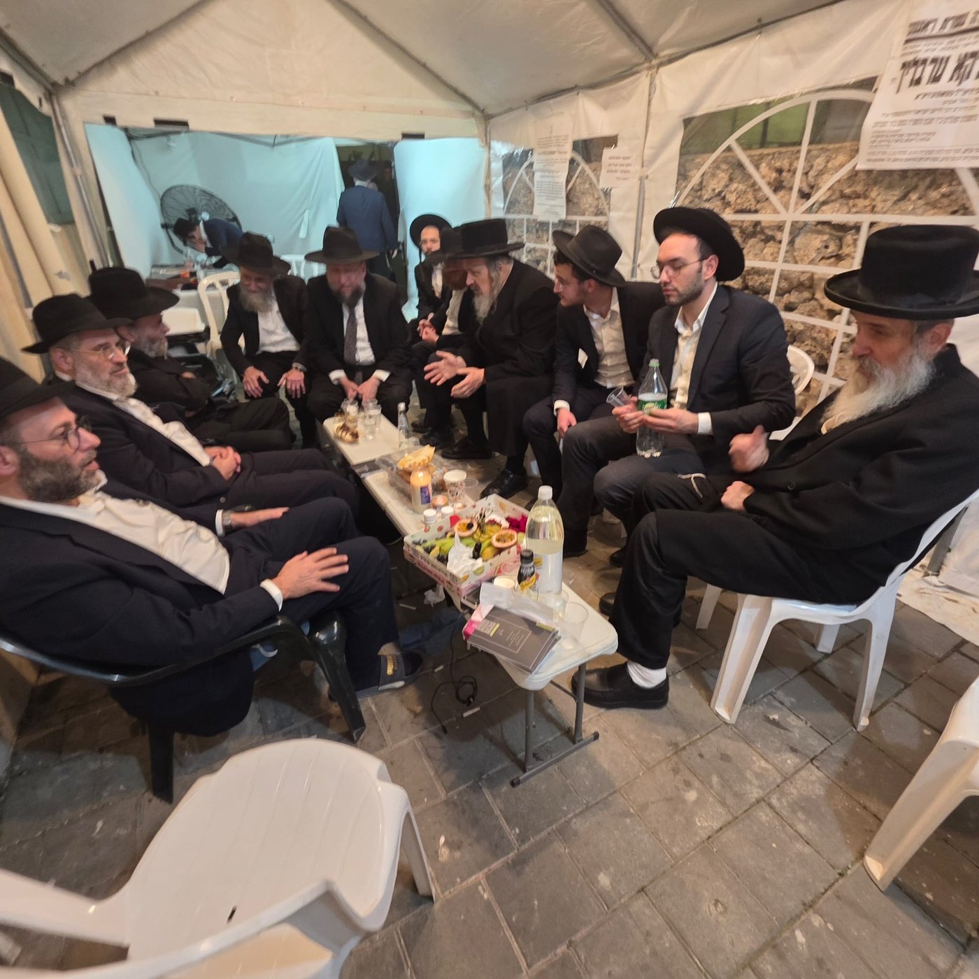 ניחום אבלים אצל יוסי ערבליך