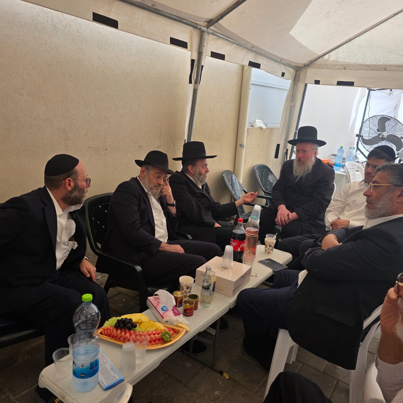 ניחום אבלים אצל יוסי ערבליך