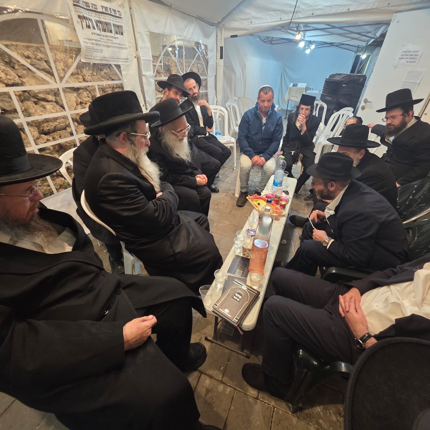 ניחום אבלים אצל יוסי ערבליך