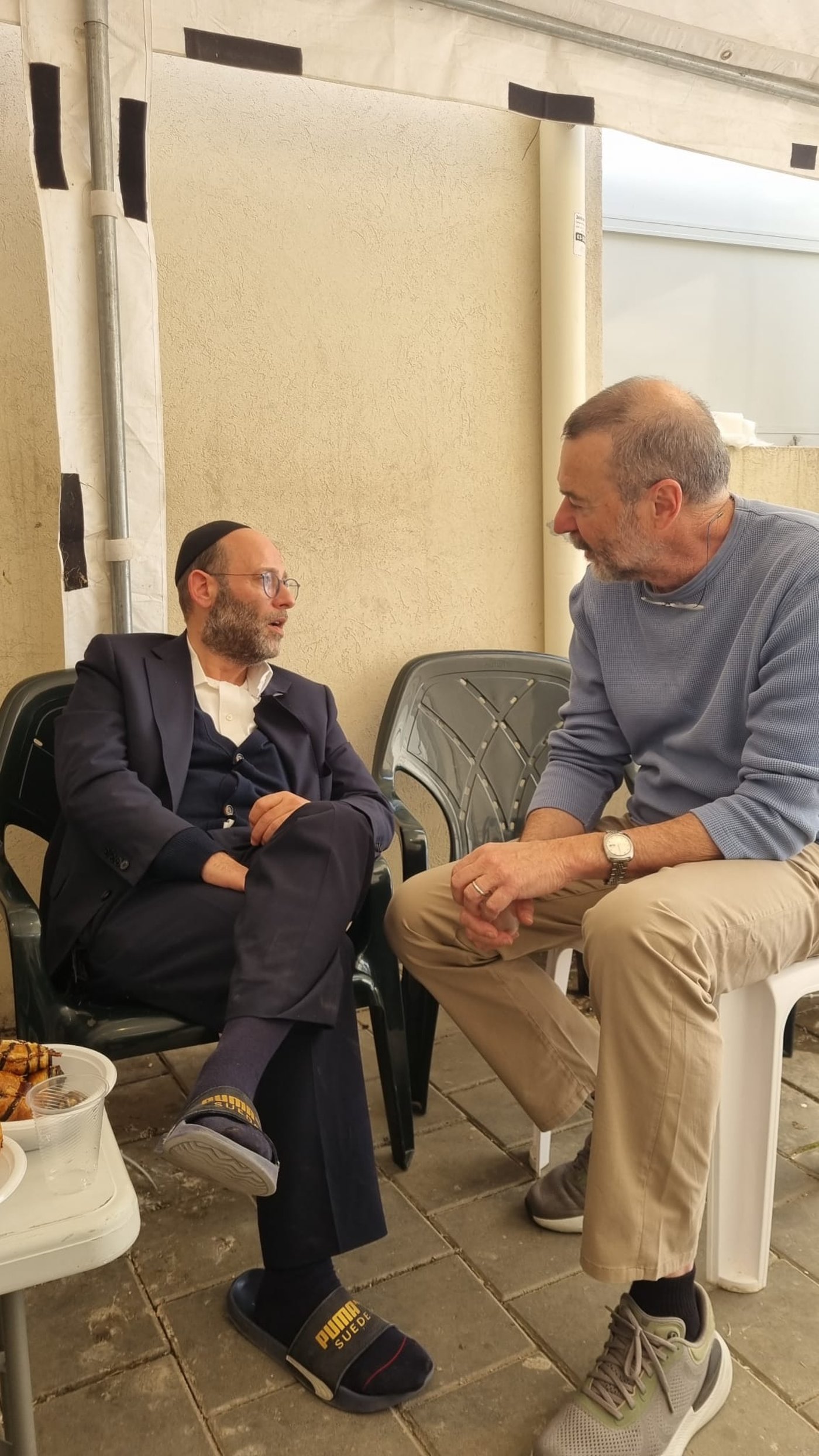 ניחום אבלים אצל יוסי ערבליך