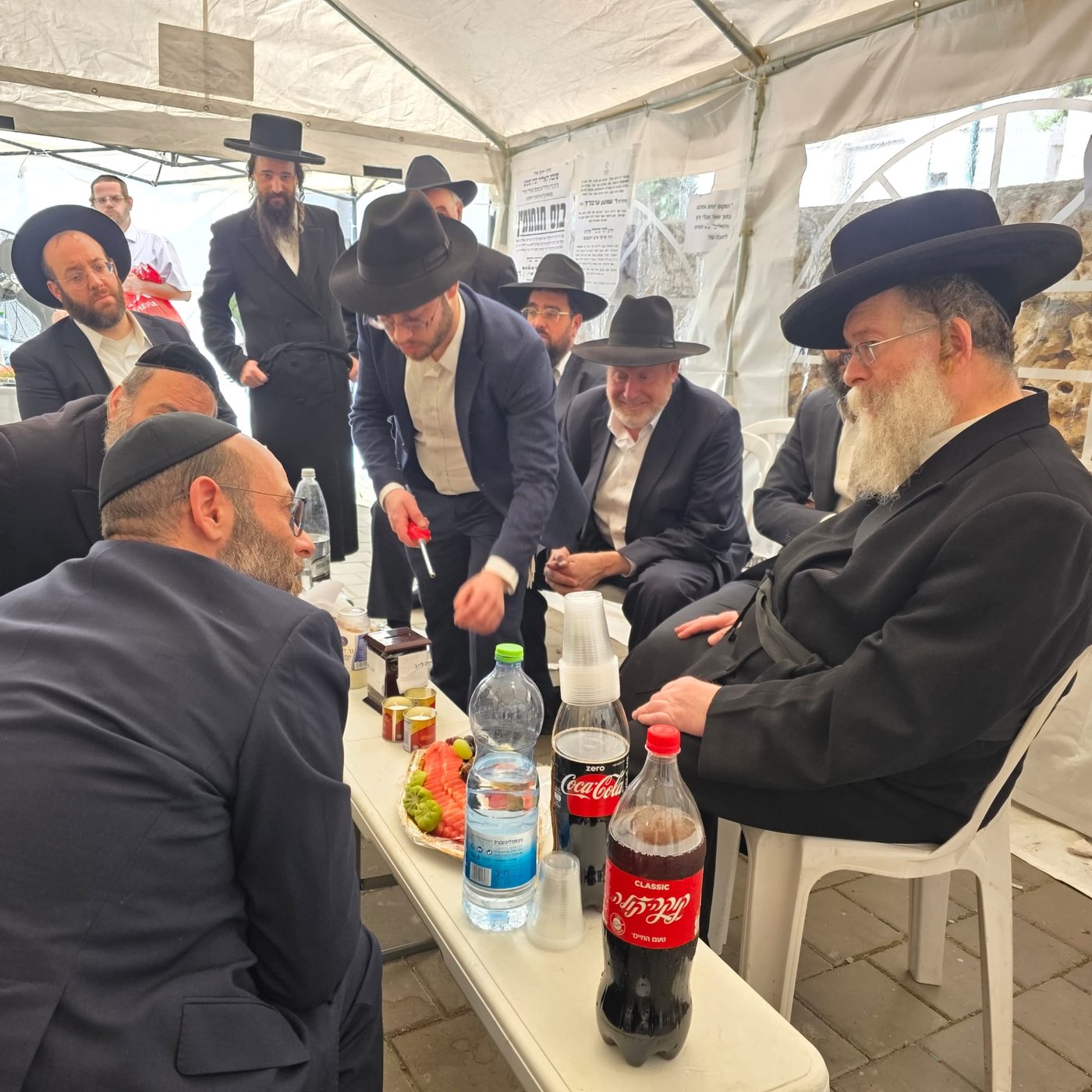 ניחום אבלים אצל יוסי ערבליך