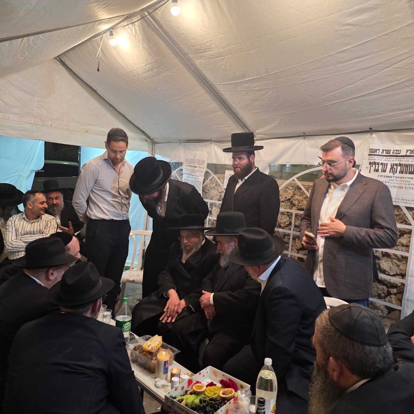 ניחום אבלים אצל יוסי ערבליך