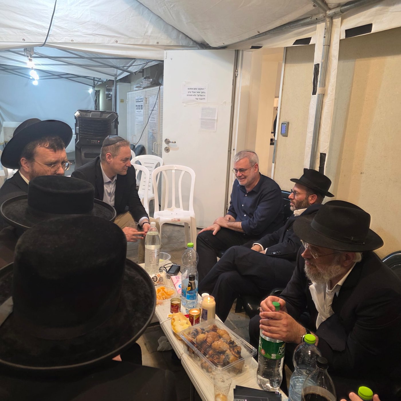 ניחום אבלים אצל יוסי ערבליך