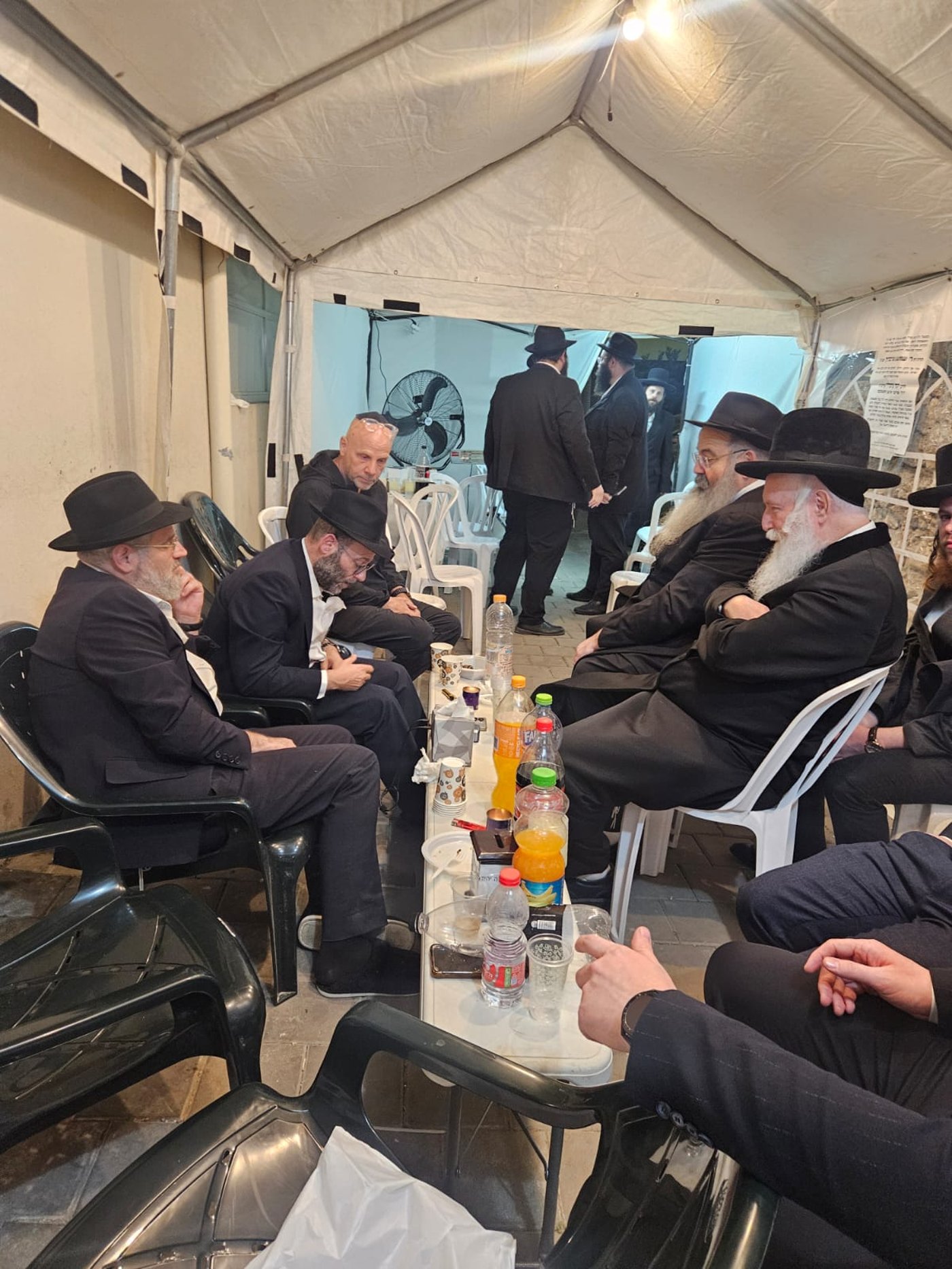 ניחום אבלים אצל יוסי ערבליך