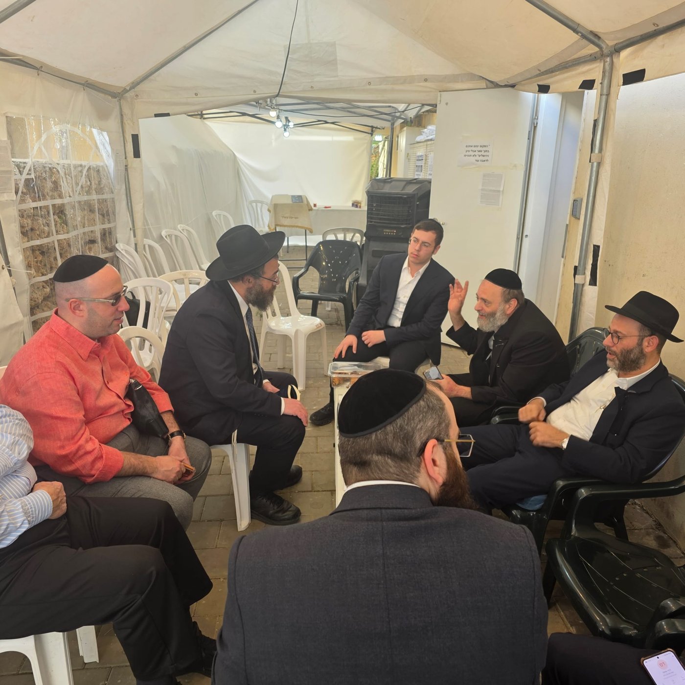 ניחום אבלים אצל יוסי ערבליך