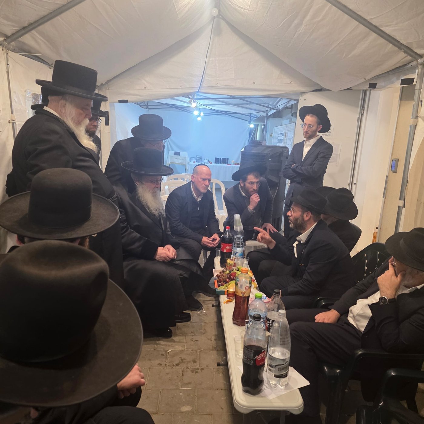 ניחום אבלים אצל יוסי ערבליך