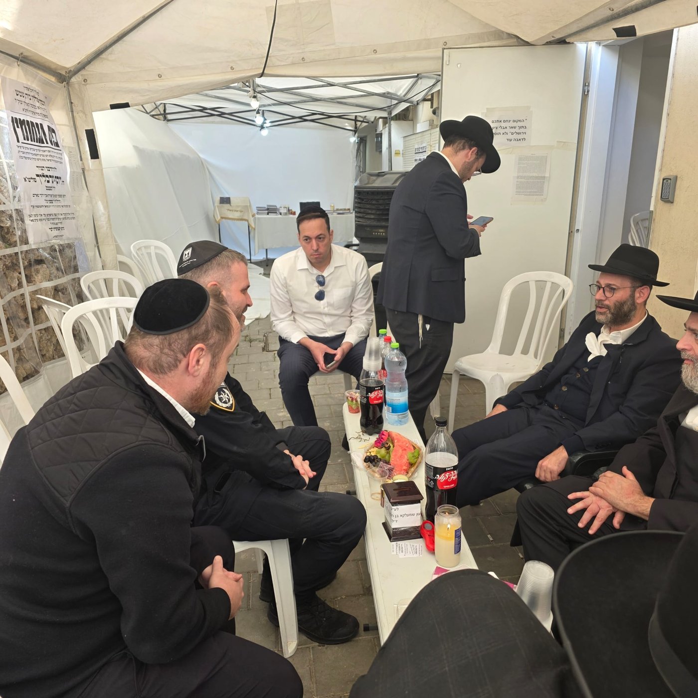 ניחום אבלים אצל יוסי ערבליך