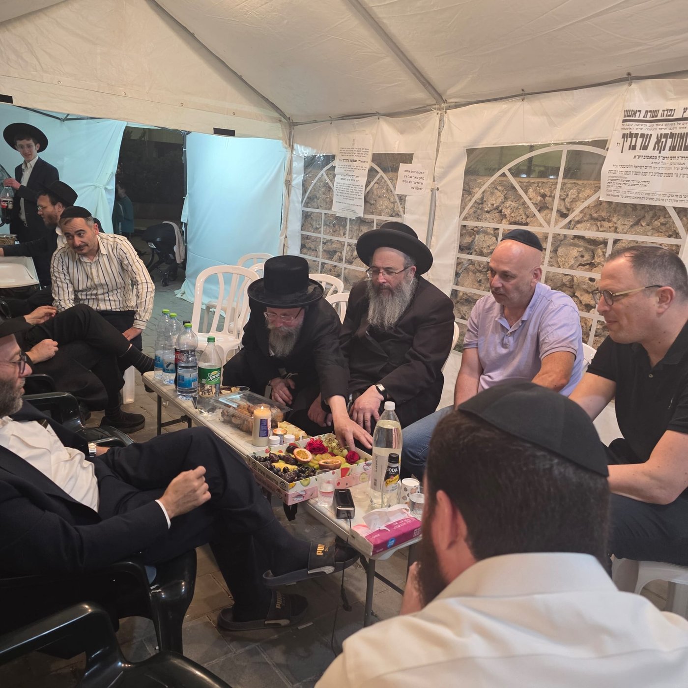 ניחום אבלים אצל יוסי ערבליך