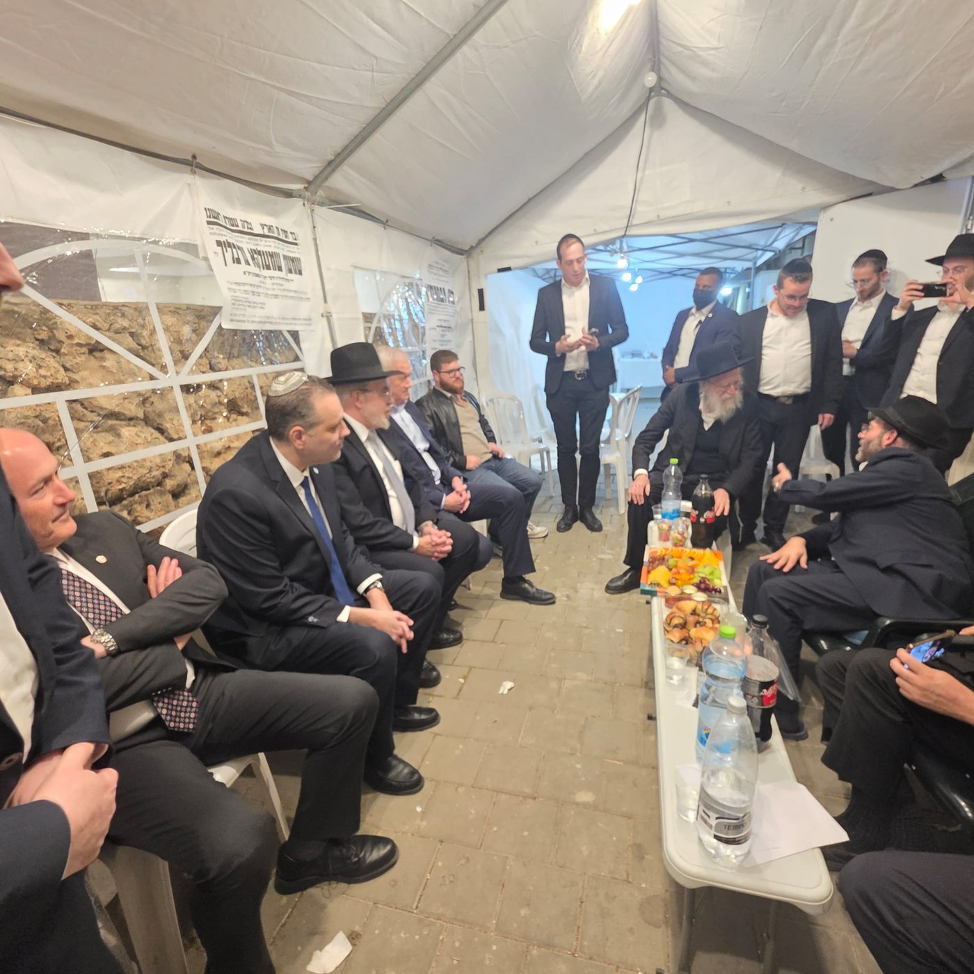 ניחום אבלים אצל יוסי ערבליך