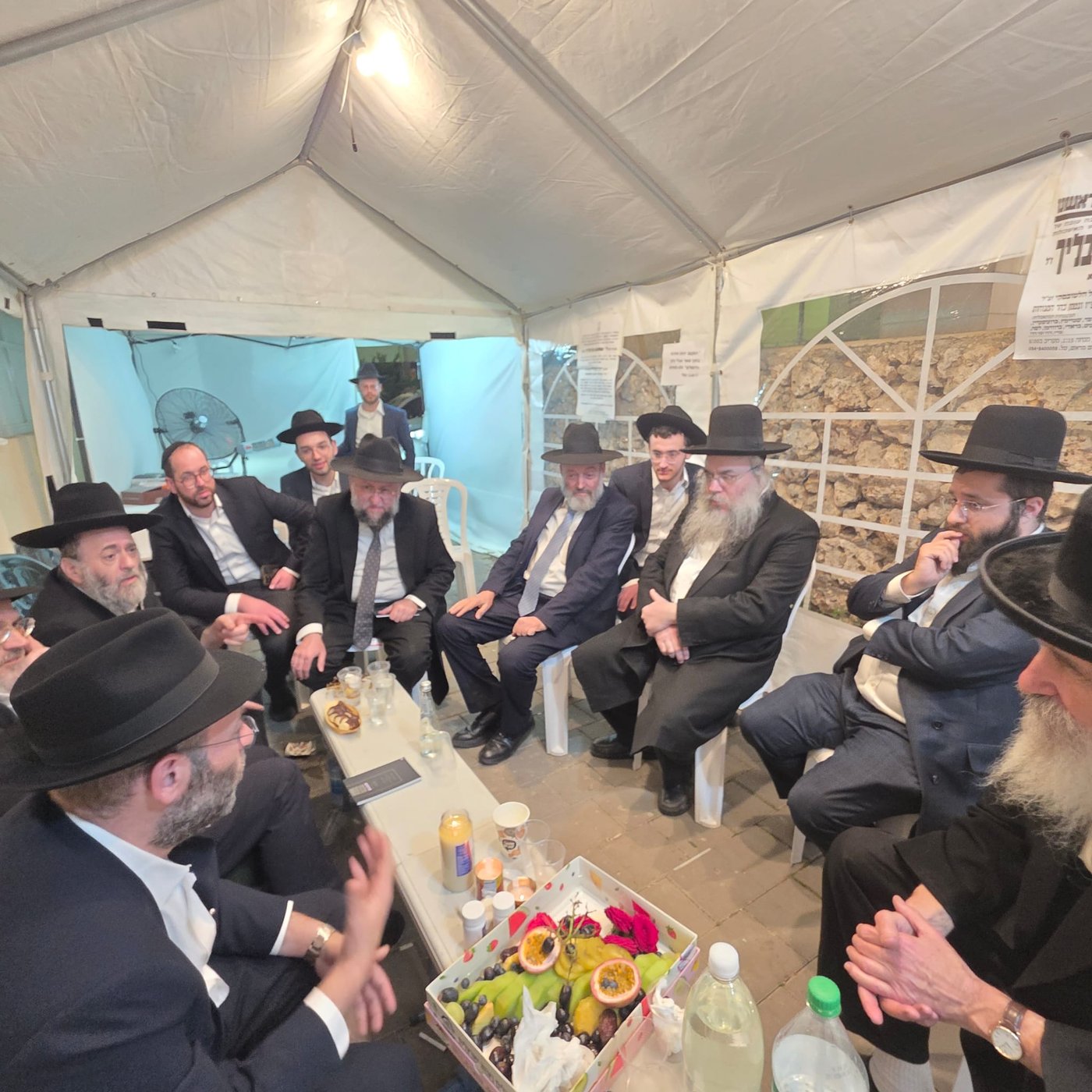 ניחום אבלים אצל יוסי ערבליך