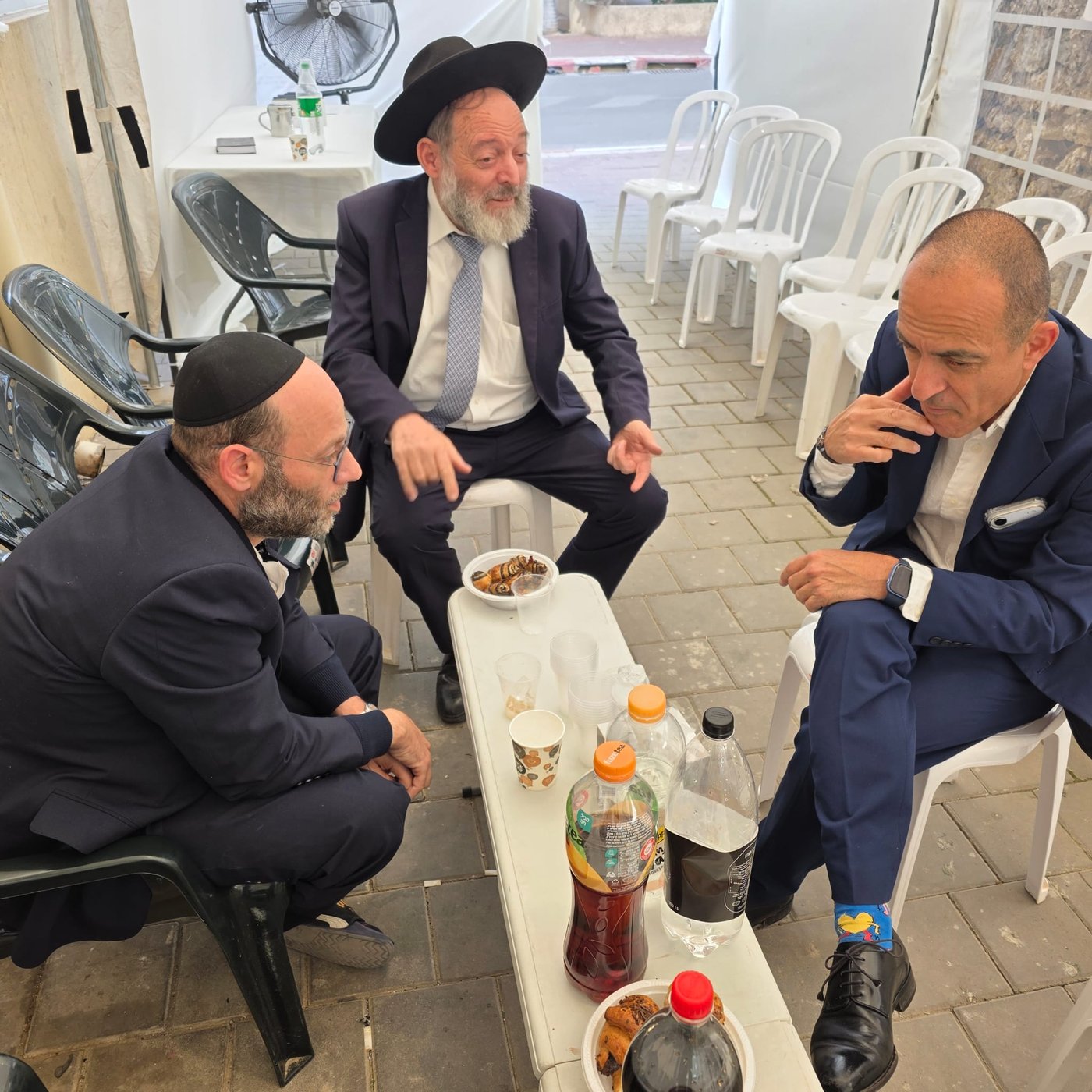 ניחום אבלים אצל יוסי ערבליך