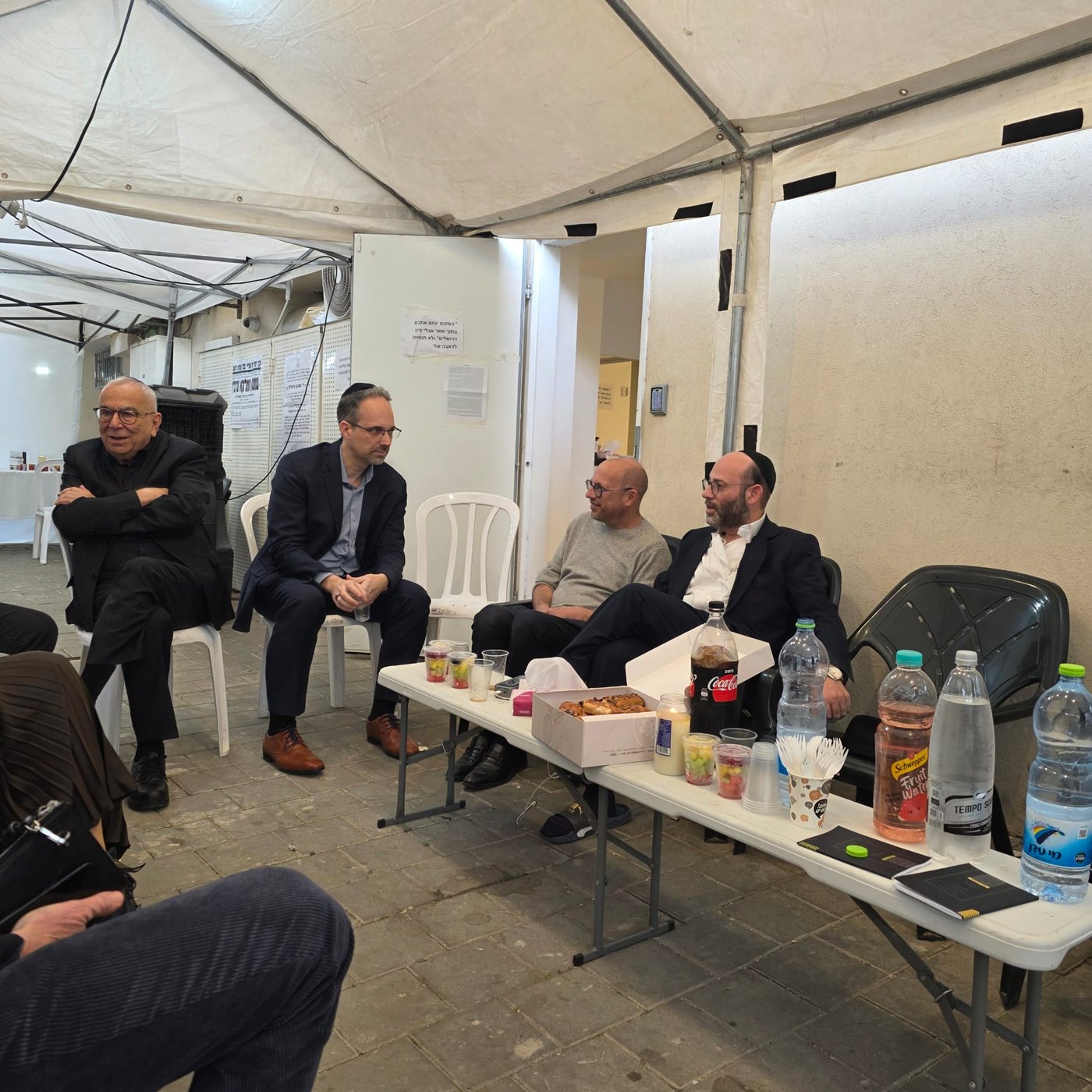 ניחום אבלים אצל יוסי ערבליך