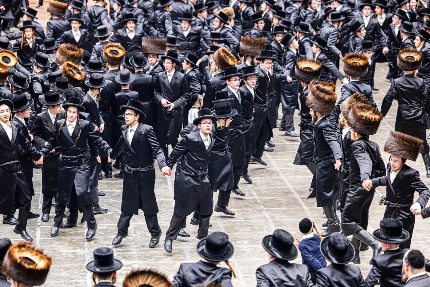 חגיגת סיום קריאת התורה בסקווירא