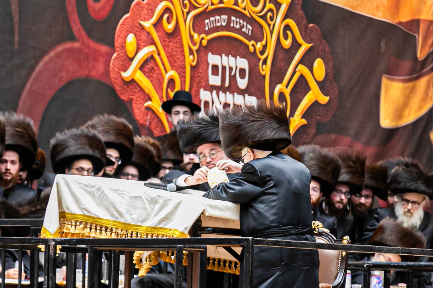 חגיגת סיום קריאת התורה בסקווירא