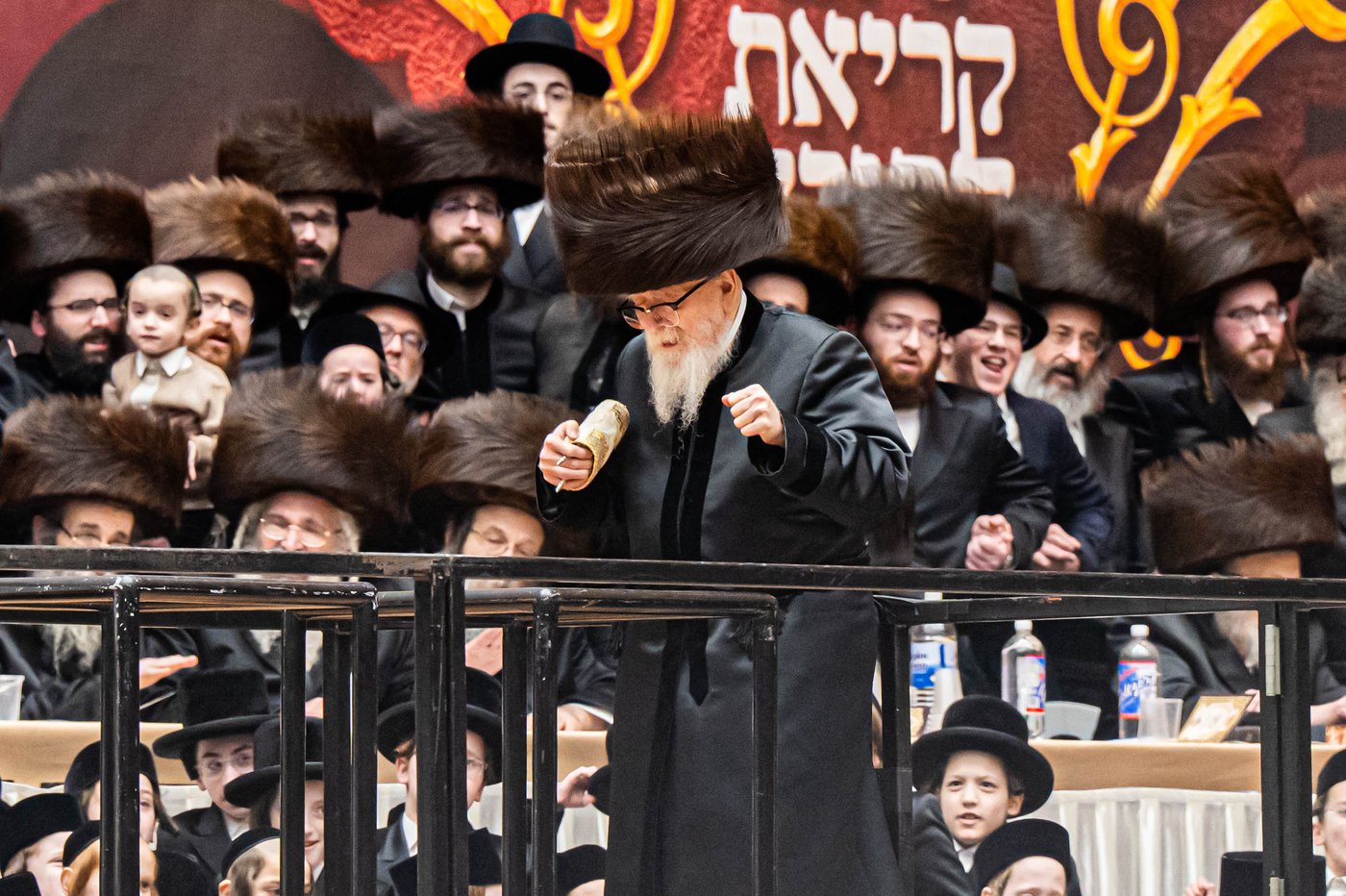 חגיגת סיום קריאת התורה בסקווירא