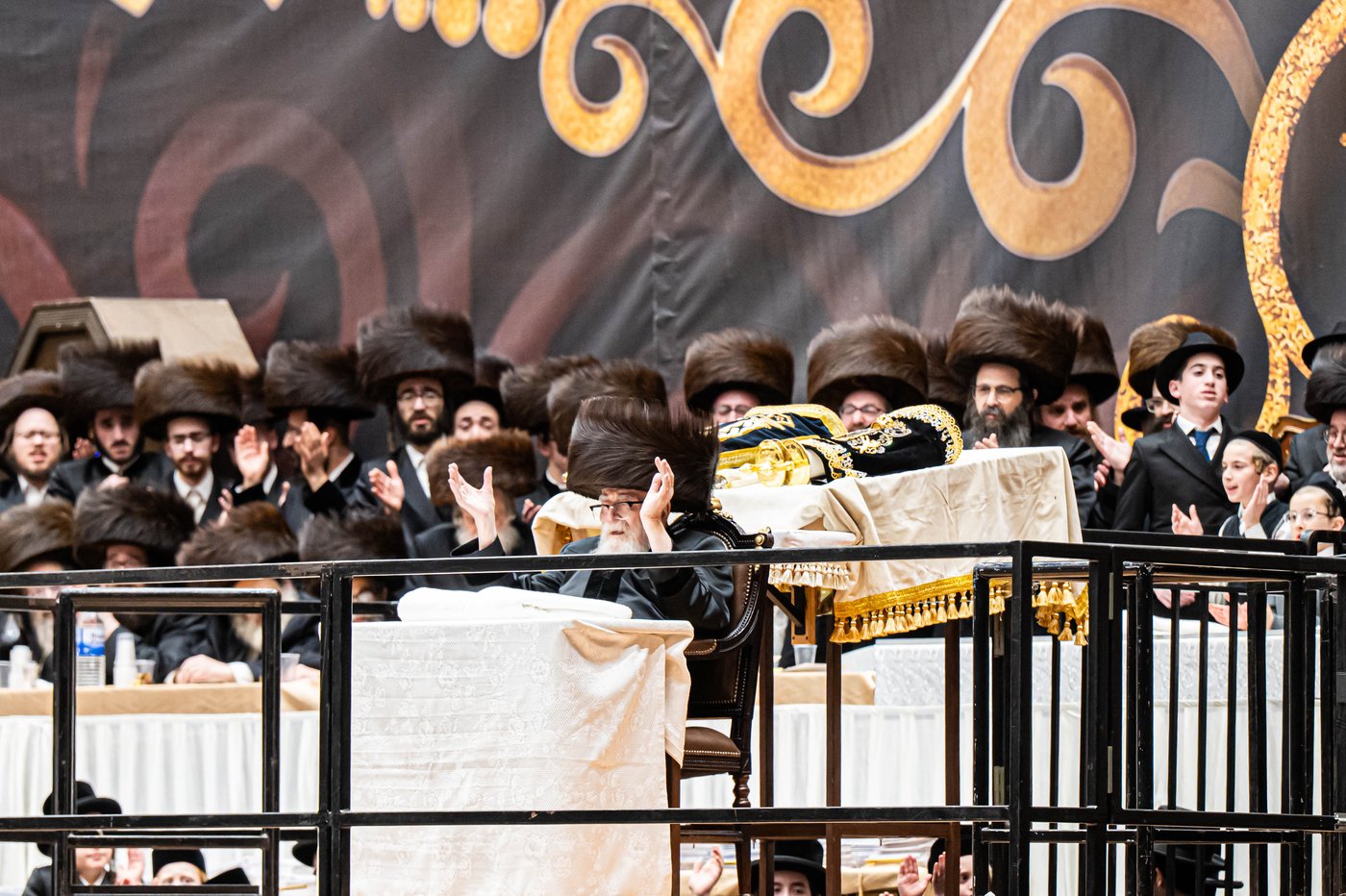 חגיגת סיום קריאת התורה בסקווירא