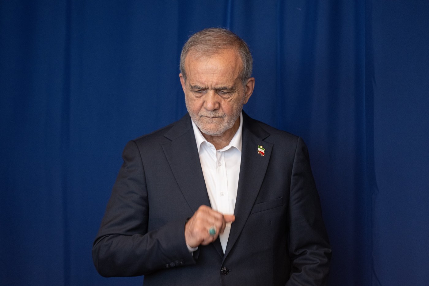 נשיא איראן מסעוד פזשכיאן