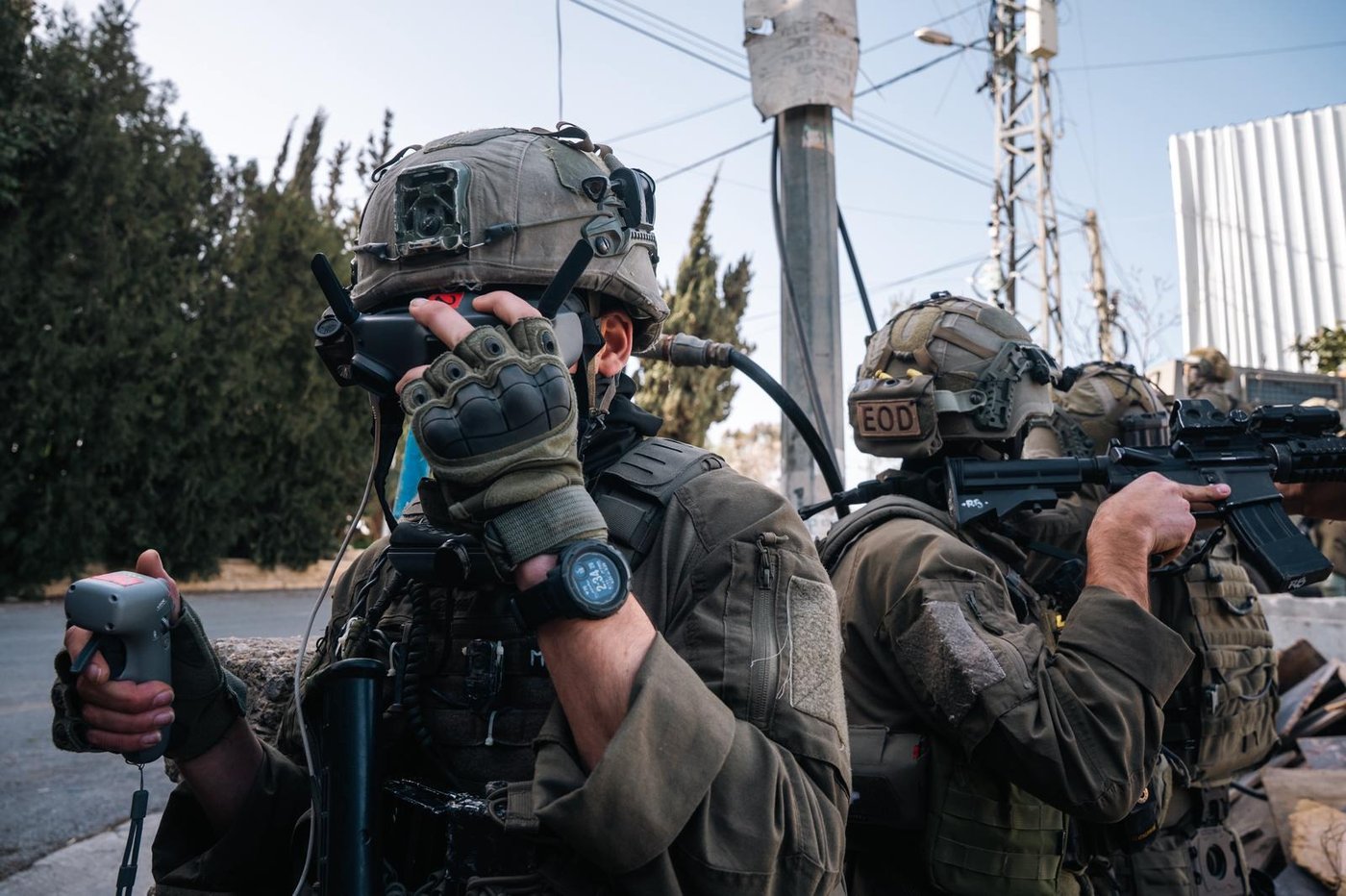 ההכנות להריסת בית המחבל