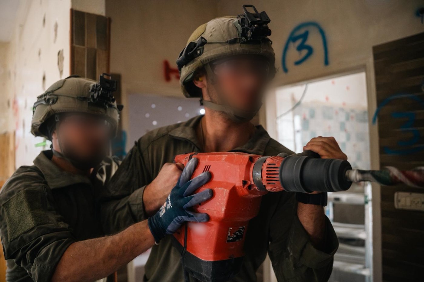 ההכנות להריסת בית המחבל