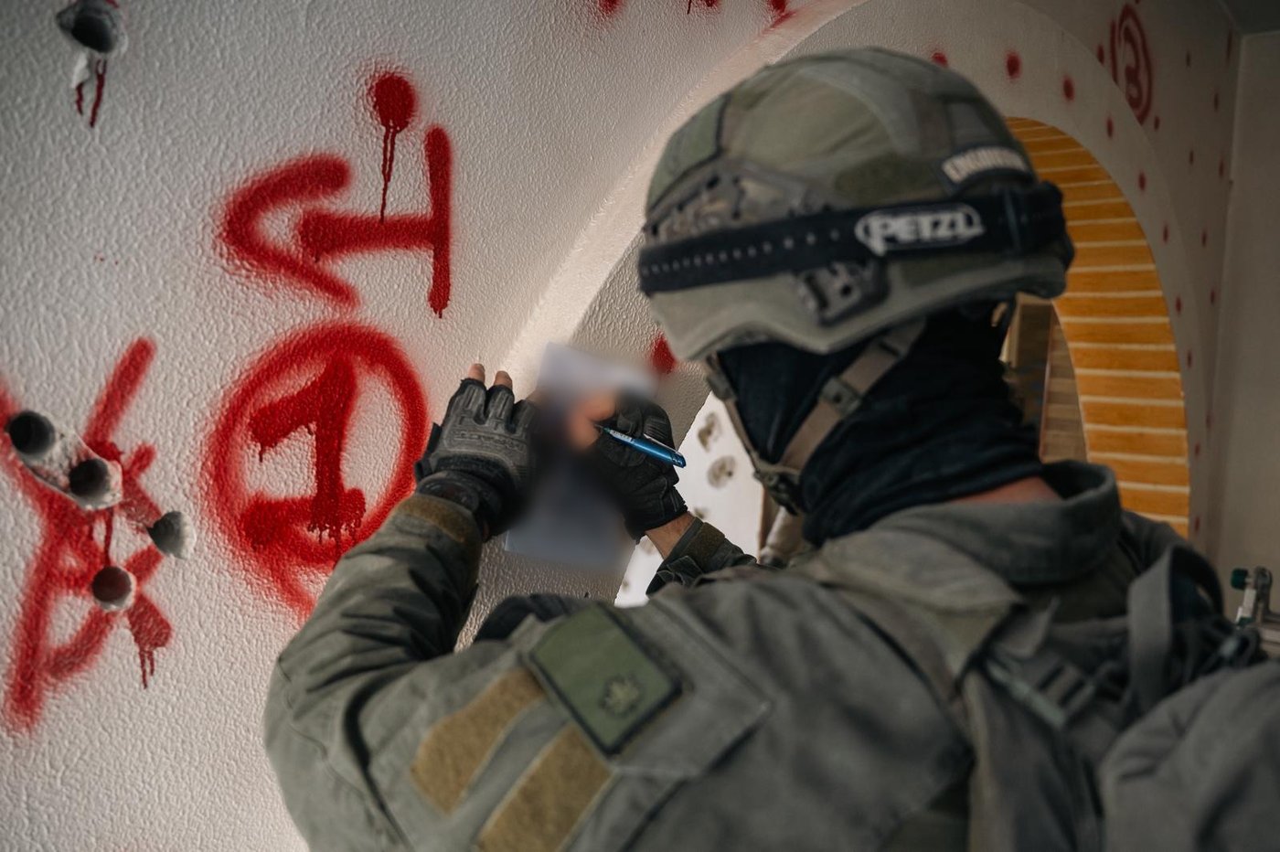 ההכנות להריסת בית המחבל